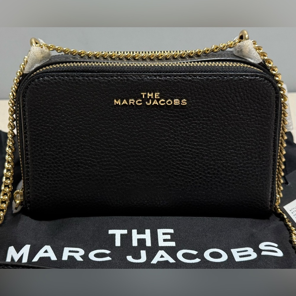 Marc Jacobs Snapshot Leather Crossbody Bag - Picture 2 of 13